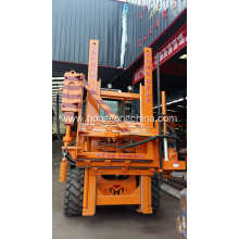 Highway Guardrail Post Ramming Machine